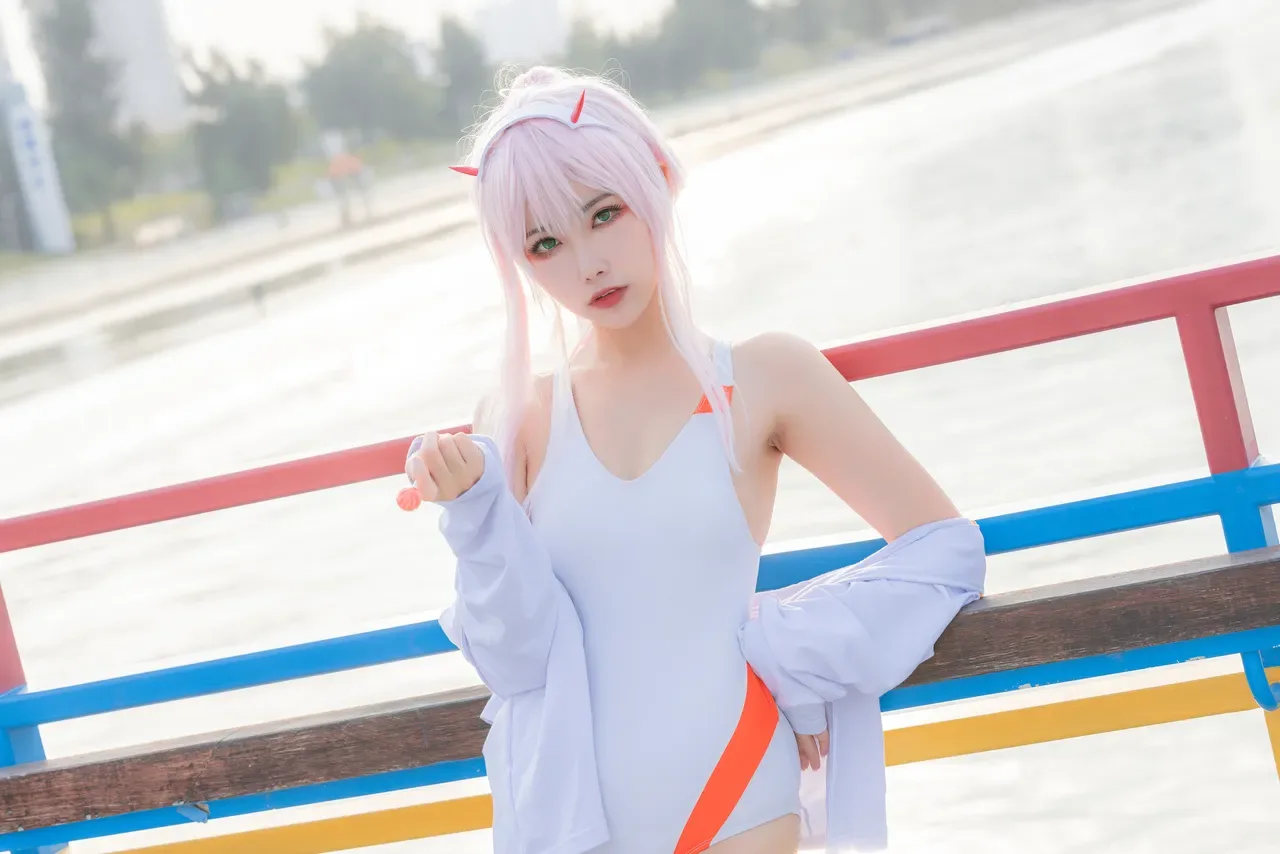 Momoko葵葵DARLING in the FRANXX 02 泳装 兔女郎&花嫁 61P - 第 11 张写真