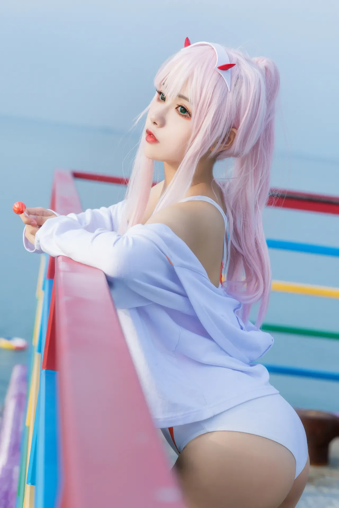 Momoko葵葵DARLING in the FRANXX 02 泳装 兔女郎&花嫁 61P - 第 12 张写真