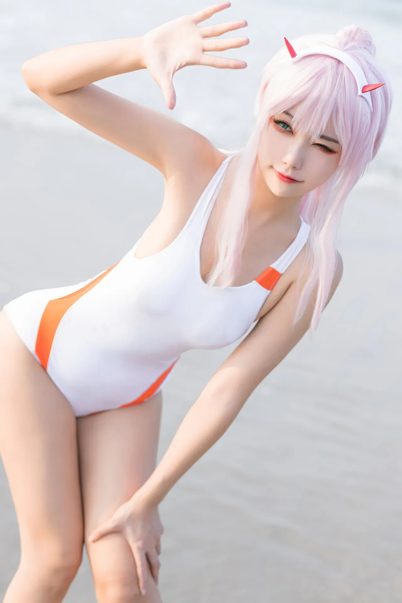 Momoko葵葵DARLING in the FRANXX 02 泳装 兔女郎&花嫁 61P - 第 17 张写真