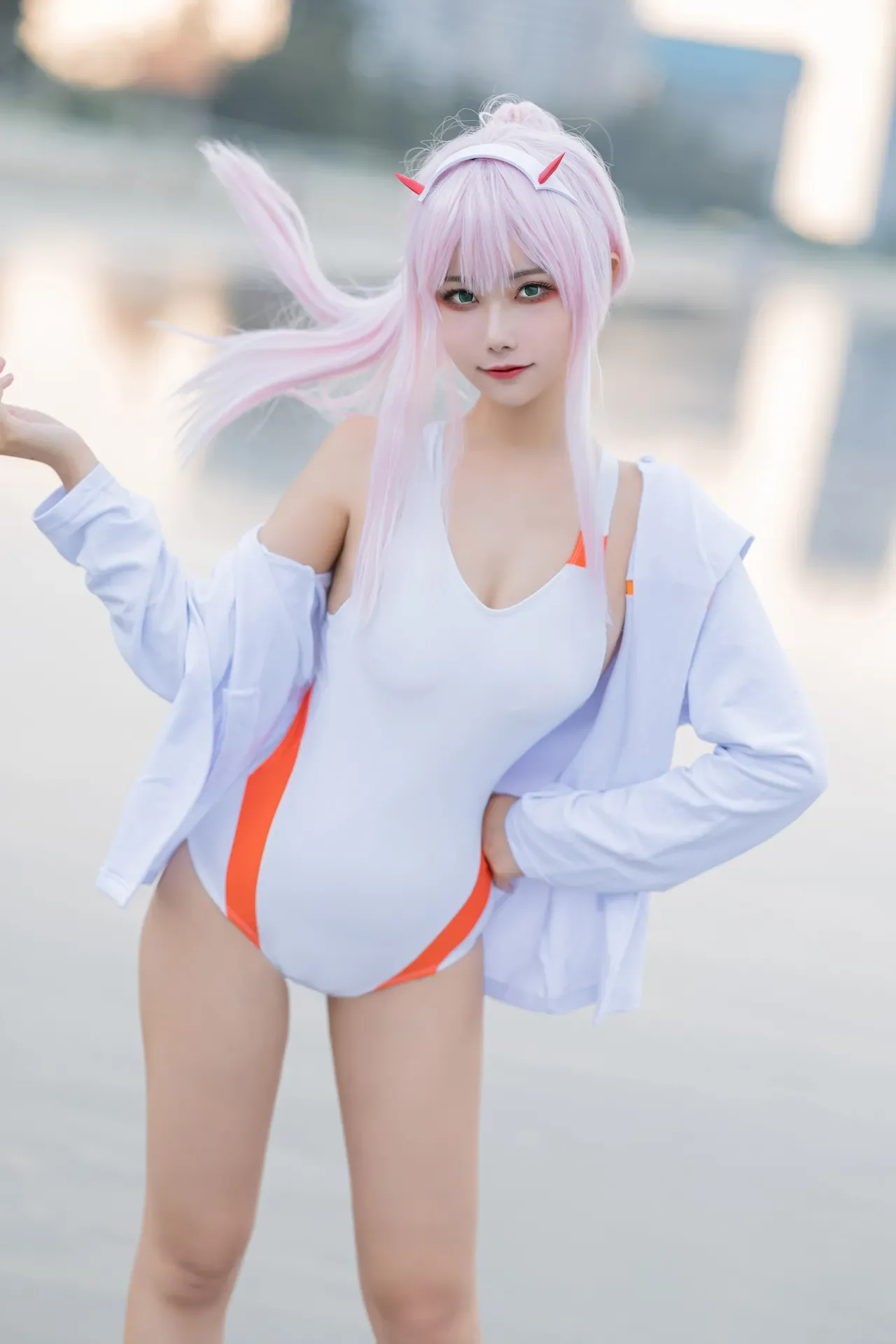 Momoko葵葵DARLING in the FRANXX 02 泳装 兔女郎&花嫁 61P - 第 18 张写真