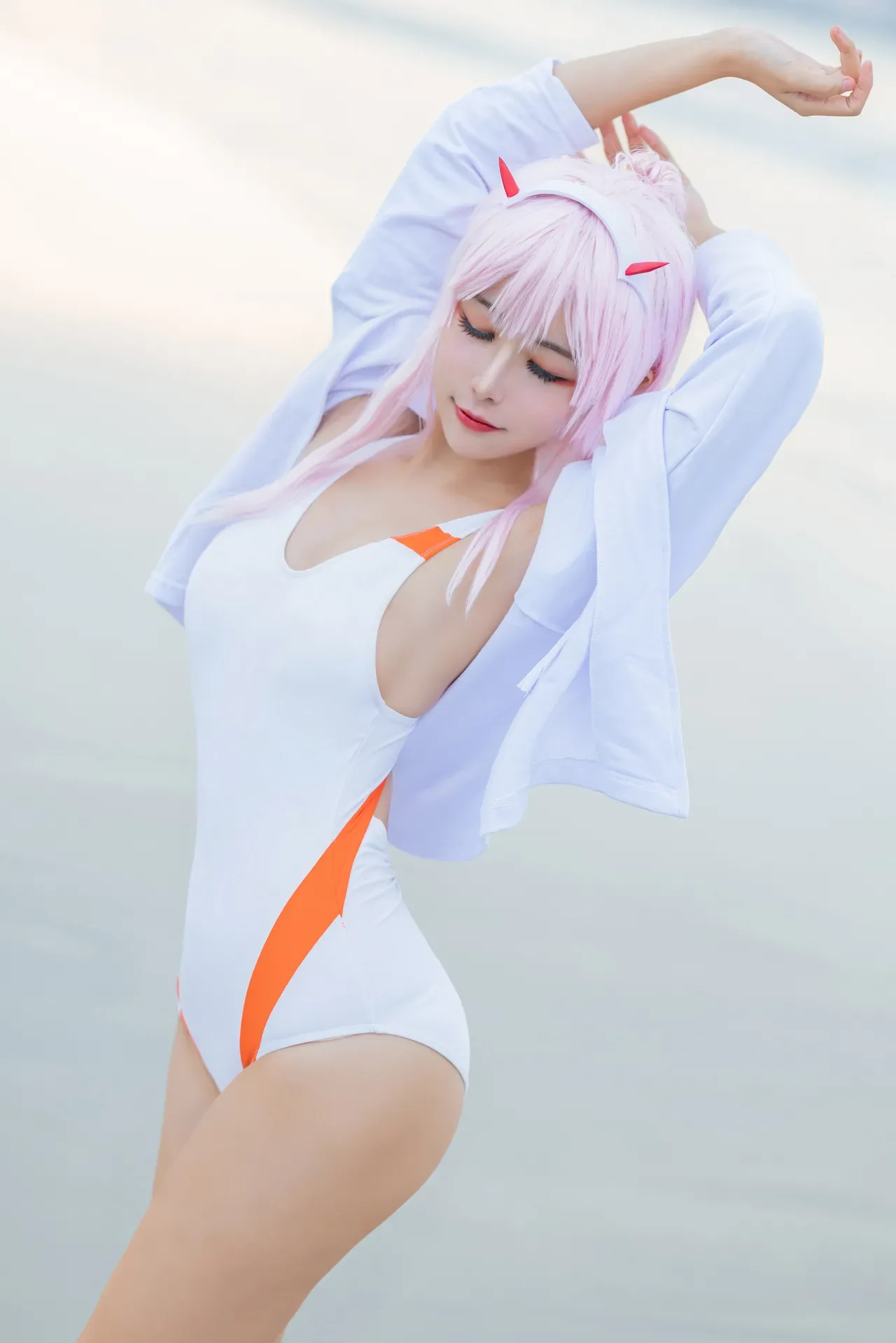 Momoko葵葵DARLING in the FRANXX 02 泳装 兔女郎&花嫁 61P - 第 20 张写真