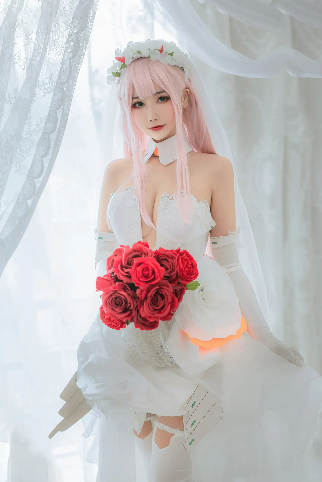 Momoko葵葵DARLING in the FRANXX 02 泳装 兔女郎&花嫁 61P - 第 37 张写真