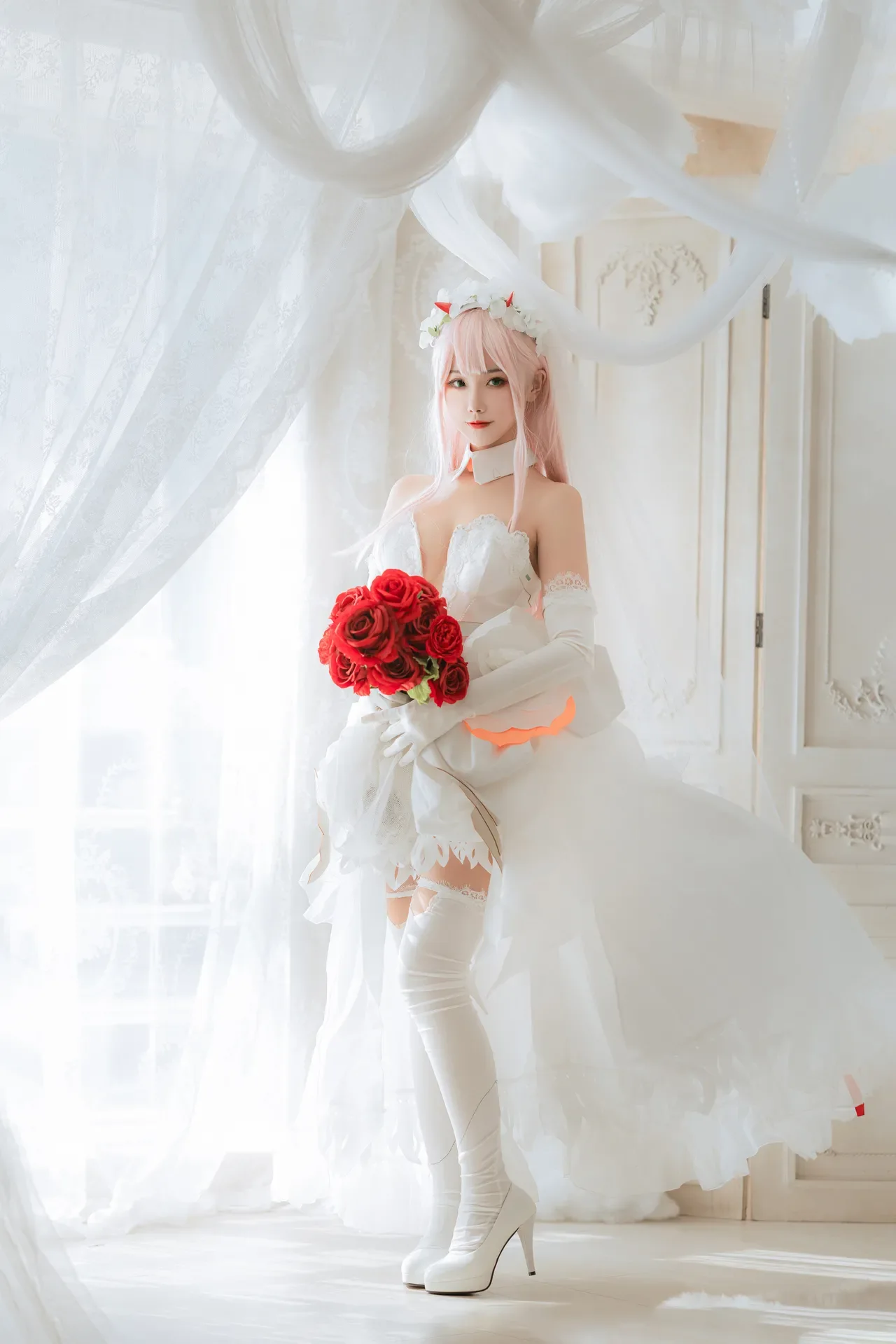 Momoko葵葵DARLING in the FRANXX 02 泳装 兔女郎&花嫁 61P - 第 38 张写真