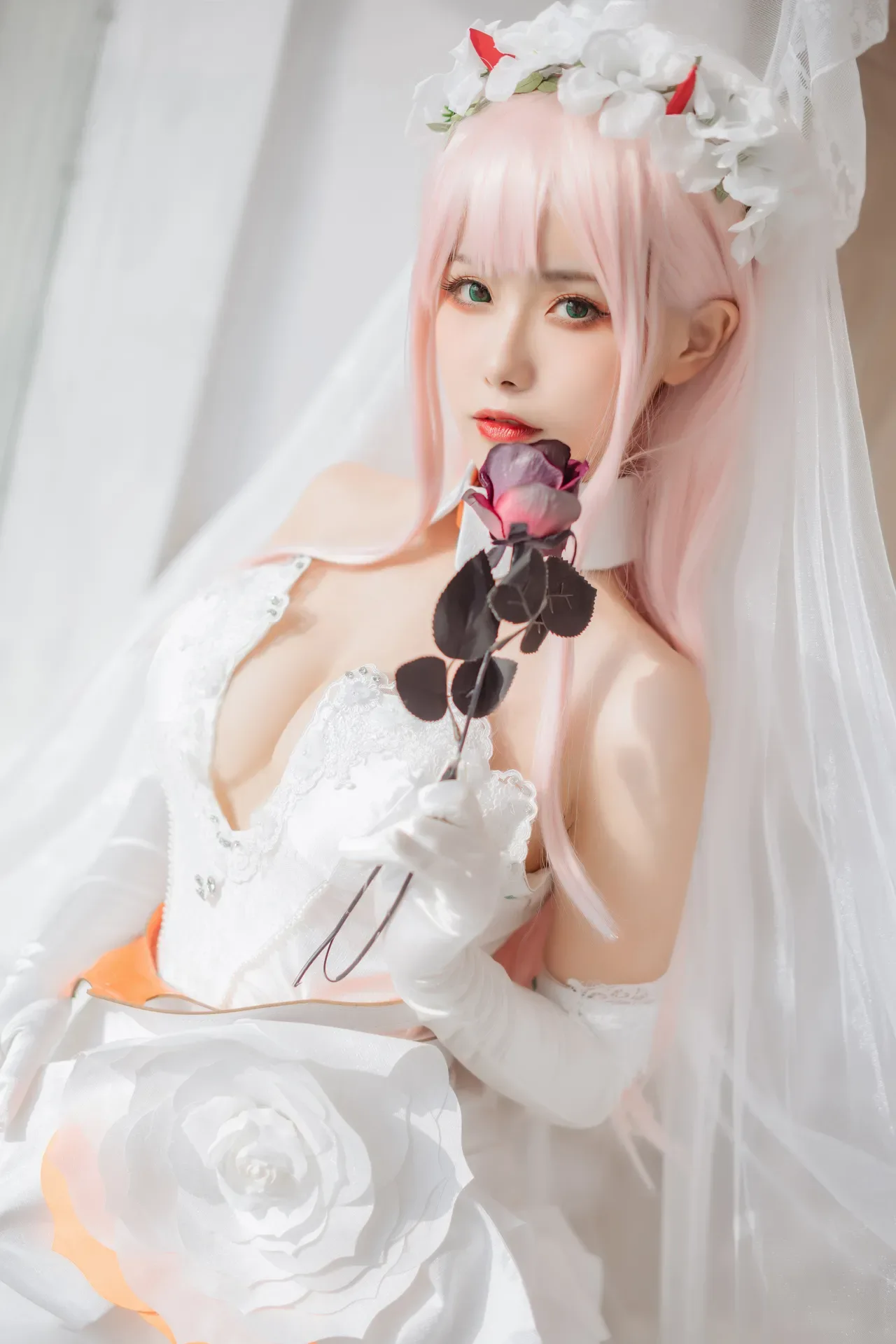 Momoko葵葵DARLING in the FRANXX 02 泳装 兔女郎&花嫁 61P - 第 49 张写真