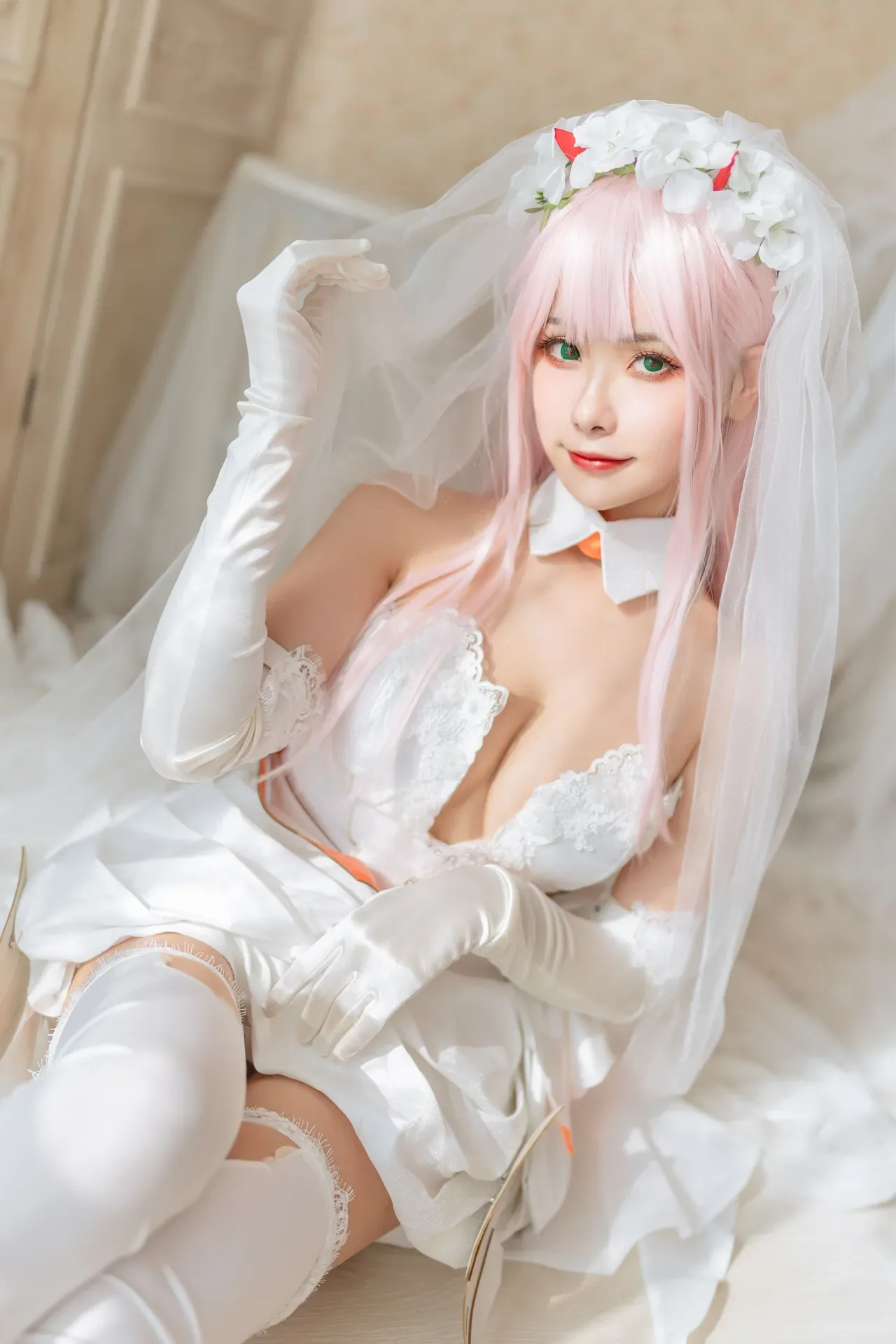 Momoko葵葵DARLING in the FRANXX 02 泳装 兔女郎&花嫁 61P - 第 61 张写真