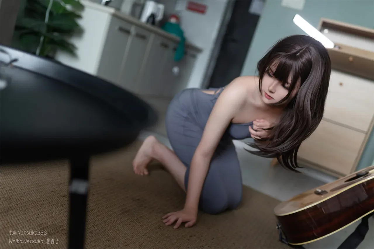 Natsuko夏夏子 吉他妹妹 两篇合一 96P - 第 23 张写真