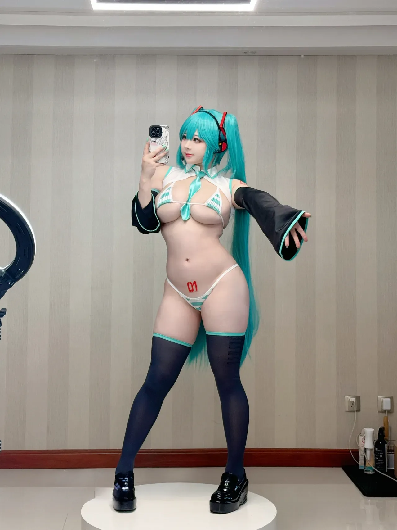 皮皮奶可可爱了啦 - VOCALOID 初音未来 自拍 57P - 第 21 张写真