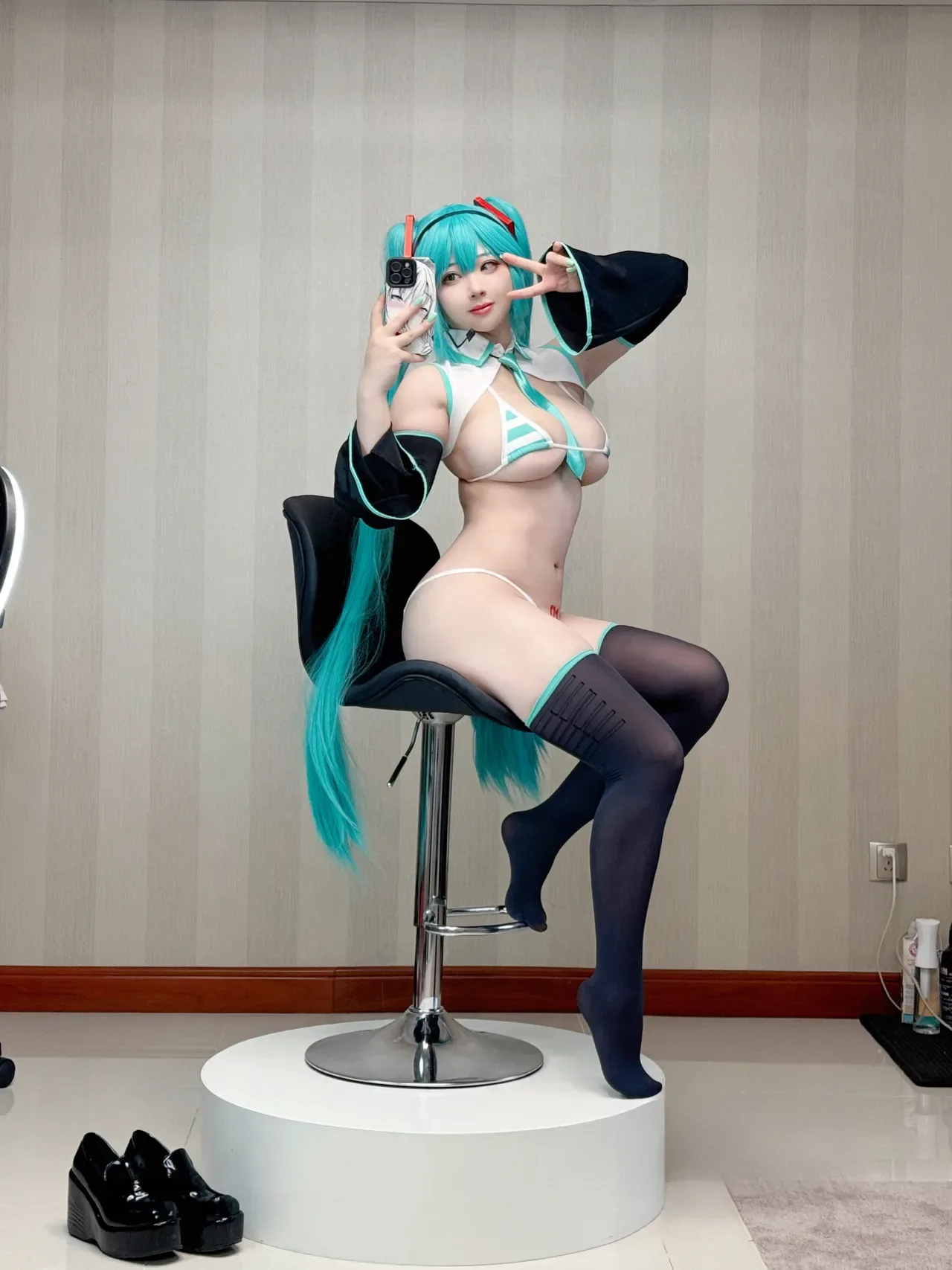 皮皮奶可可爱了啦 - VOCALOID 初音未来 自拍 57P - 第 34 张写真