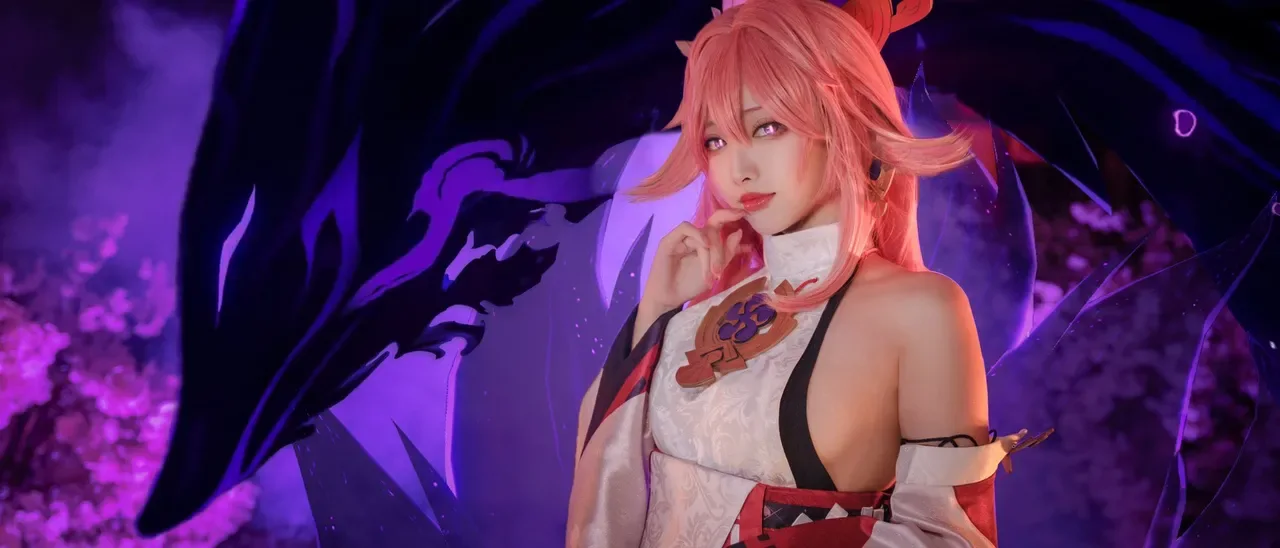 Sakuracyan - Yae Miko 8P - 第 2 张写真