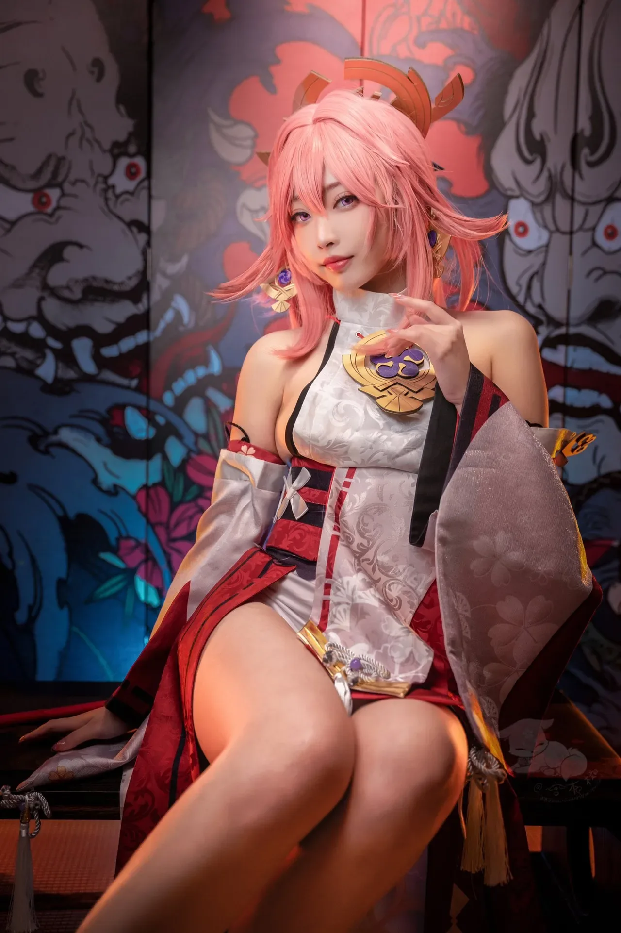 Sakuracyan - Yae Miko 8P - 第 4 张写真