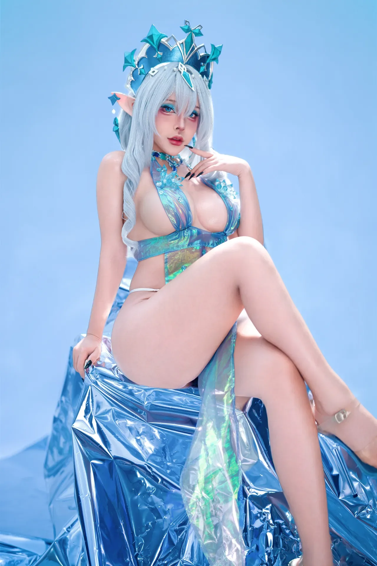 Sayo Momo - Tsaritsa 氷の女皇 Empress of Ice ❄️ Genshin Impact ❄️ 101P - 第 8 张写真