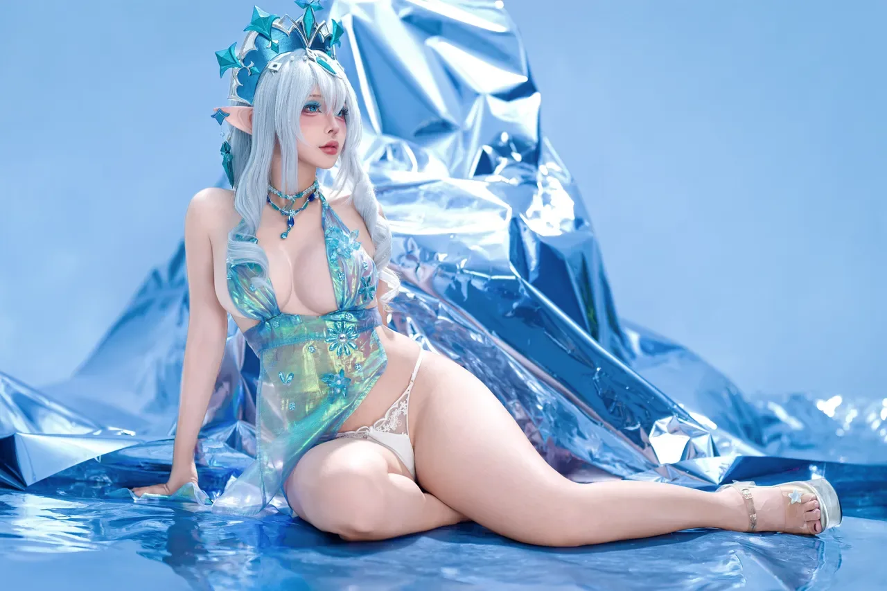 Sayo Momo - Tsaritsa 氷の女皇 Empress of Ice ❄️ Genshin Impact ❄️ 101P - 第 13 张写真