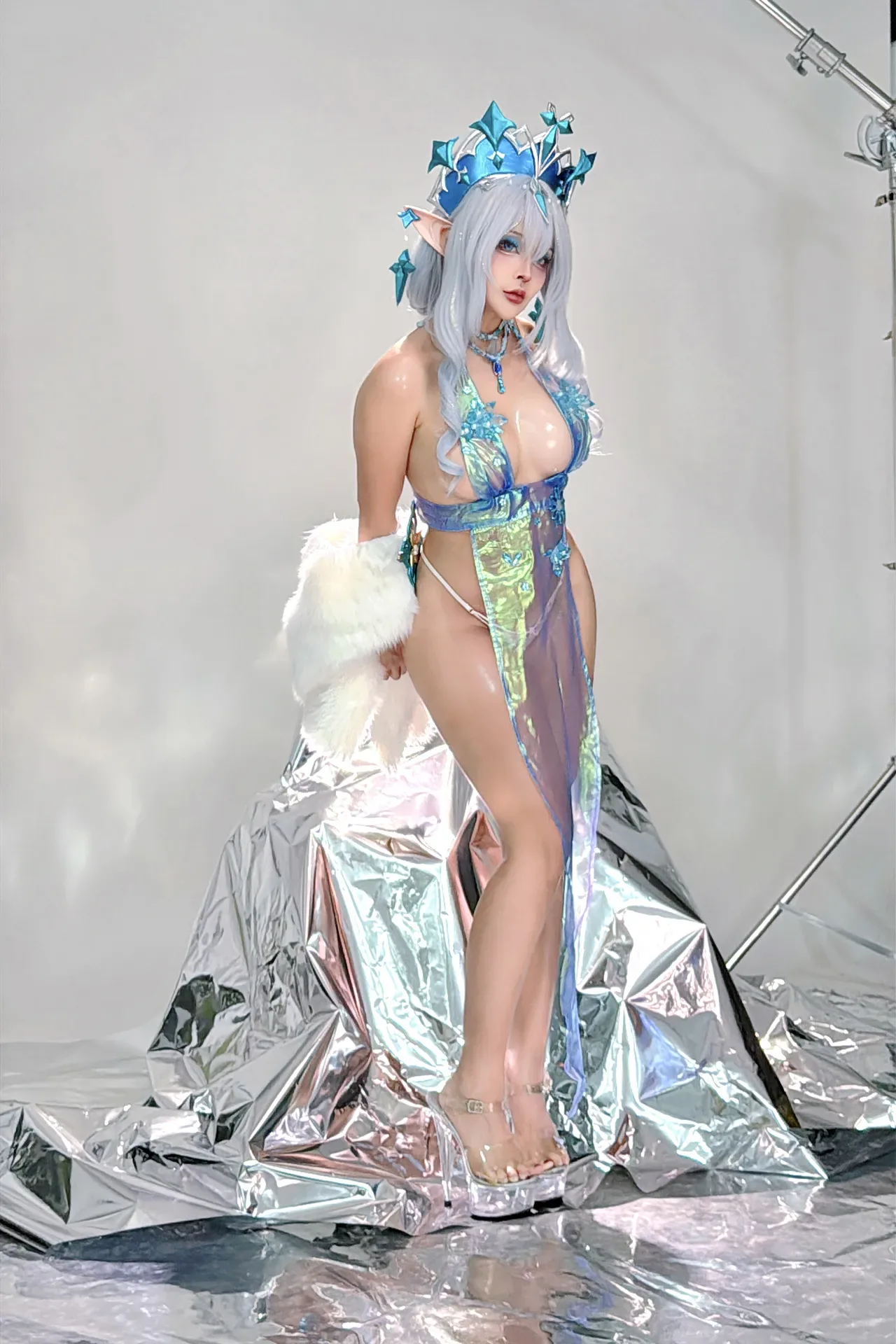 Sayo Momo - Tsaritsa 氷の女皇 Empress of Ice ❄️ Genshin Impact ❄️ 101P - 第 64 张写真