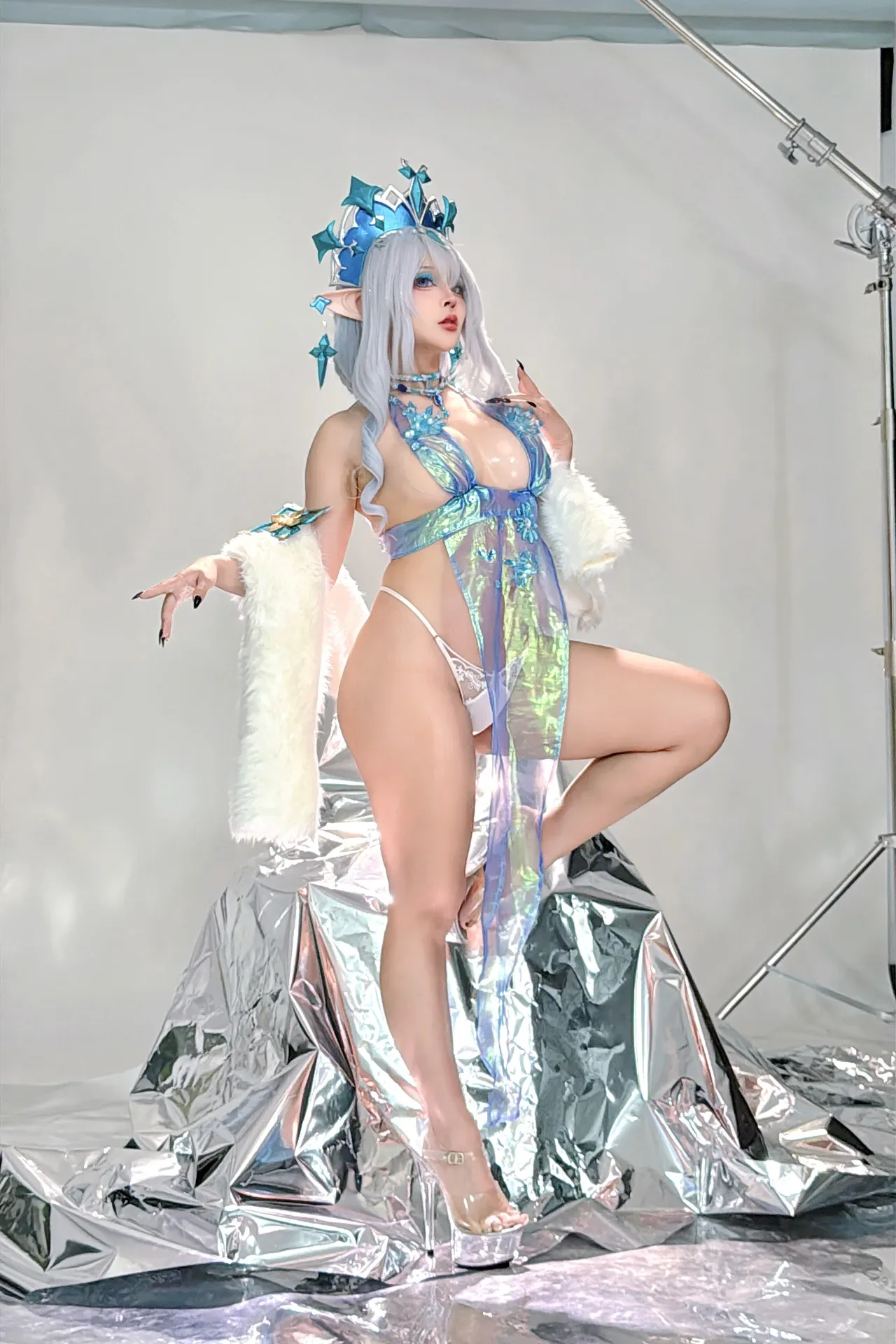 Sayo Momo - Tsaritsa 氷の女皇 Empress of Ice ❄️ Genshin Impact ❄️ 101P - 第 66 张写真