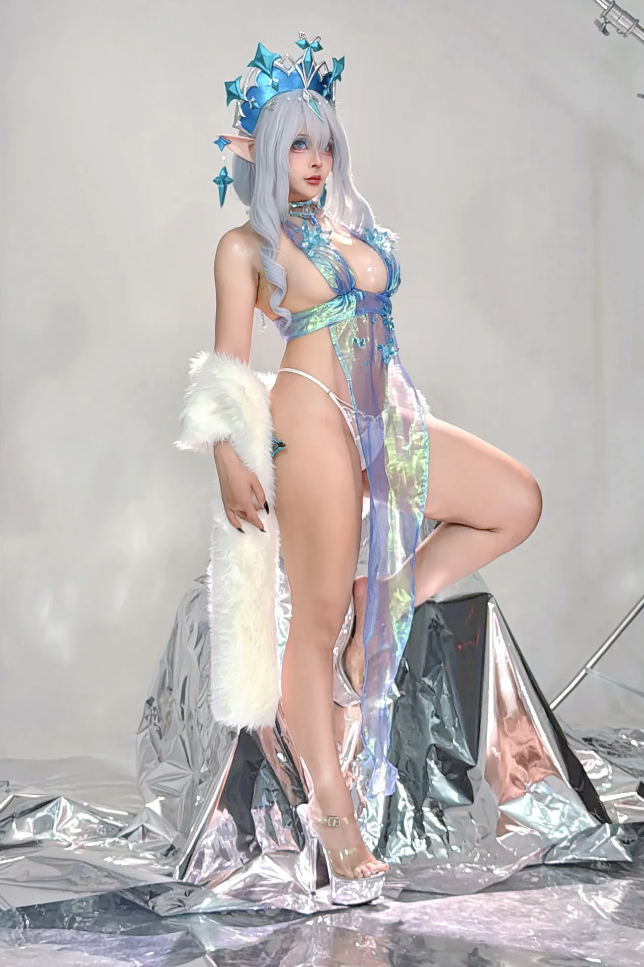 Sayo Momo - Tsaritsa 氷の女皇 Empress of Ice ❄️ Genshin Impact ❄️ 101P - 第 69 张写真