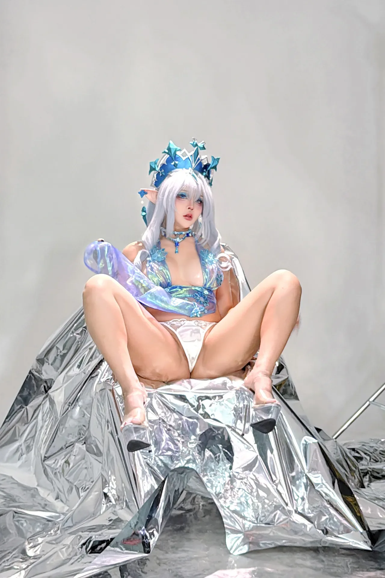 Sayo Momo - Tsaritsa 氷の女皇 Empress of Ice ❄️ Genshin Impact ❄️ 101P - 第 79 张写真