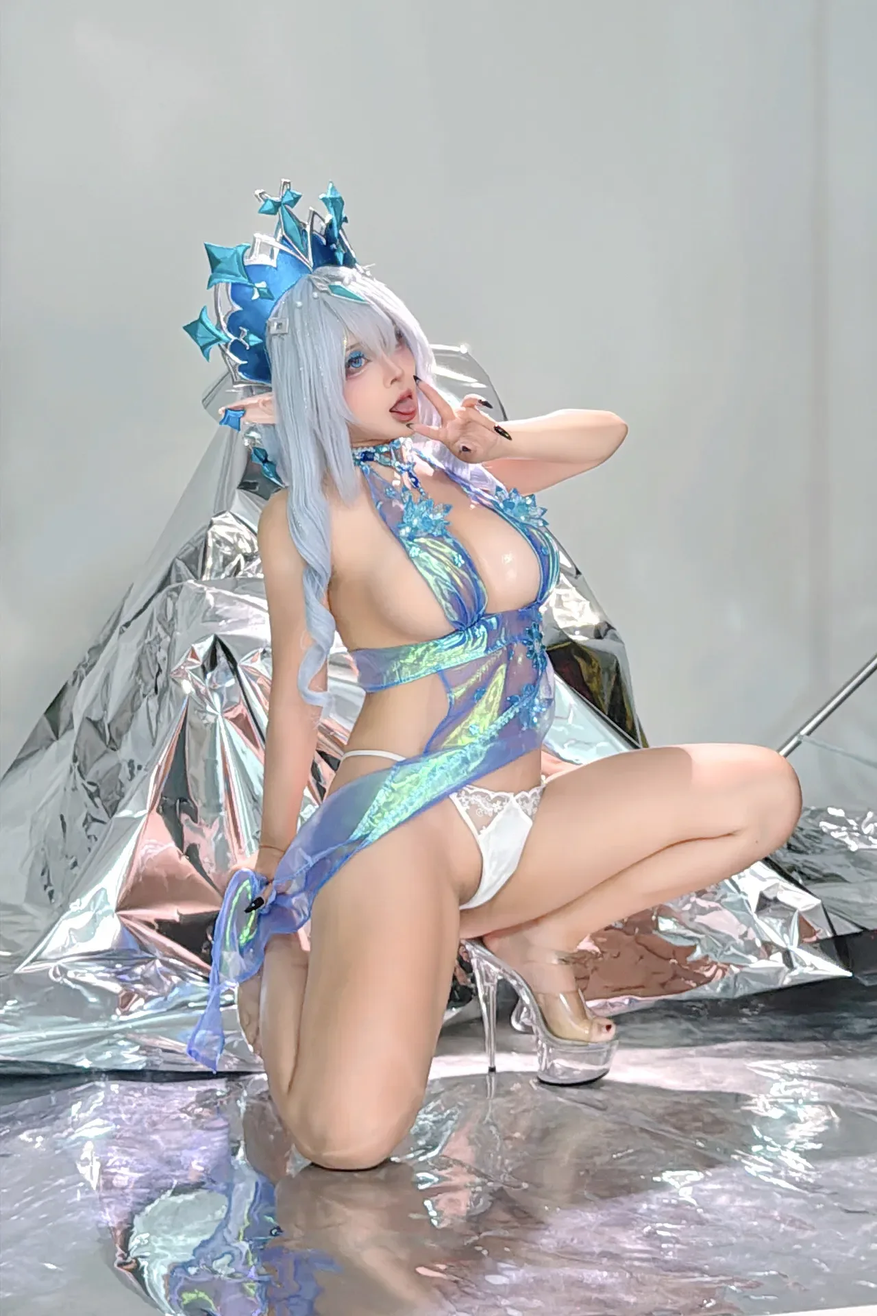 Sayo Momo - Tsaritsa 氷の女皇 Empress of Ice ❄️ Genshin Impact ❄️ 101P - 第 86 张写真