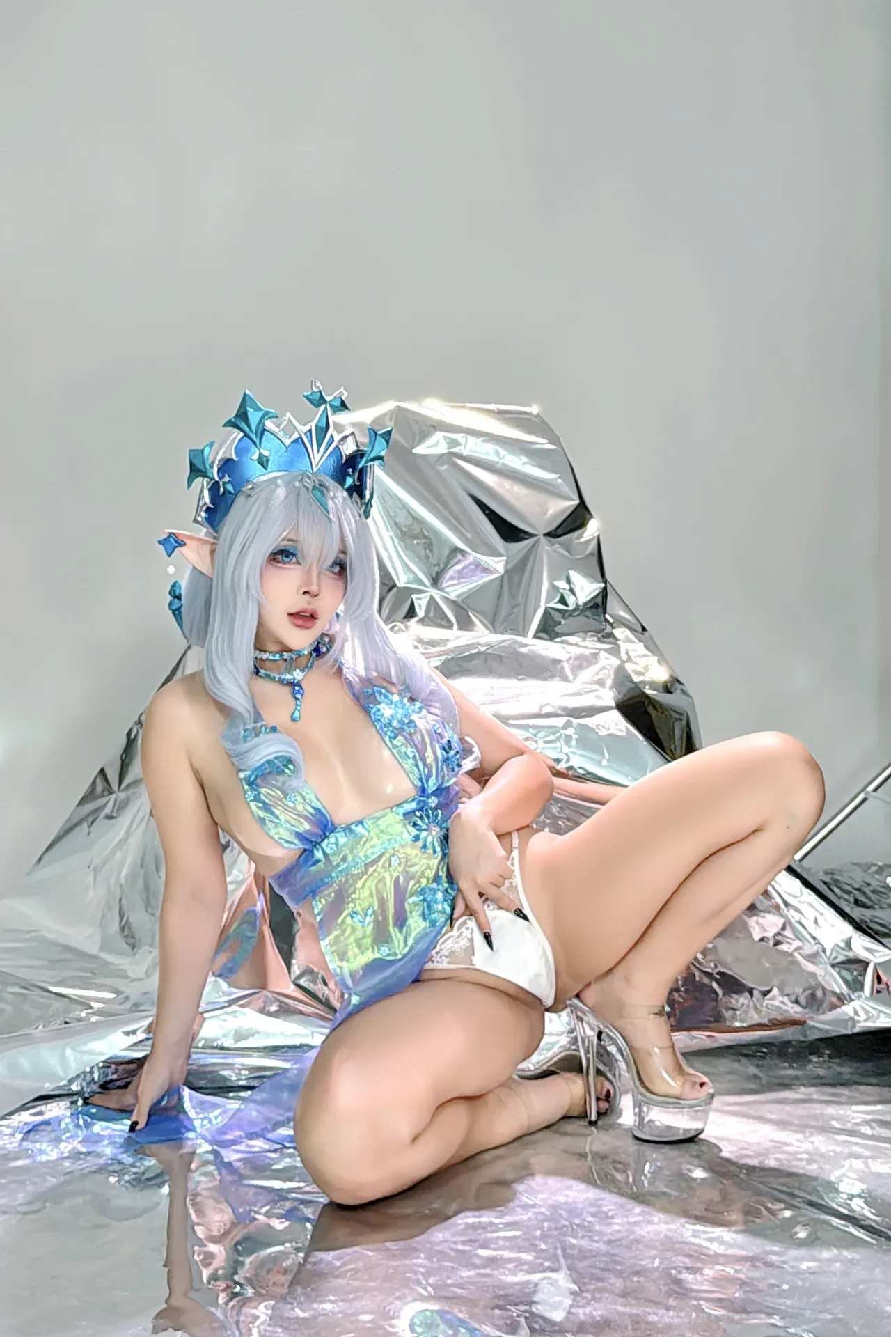 Sayo Momo - Tsaritsa 氷の女皇 Empress of Ice ❄️ Genshin Impact ❄️ 101P - 第 87 张写真