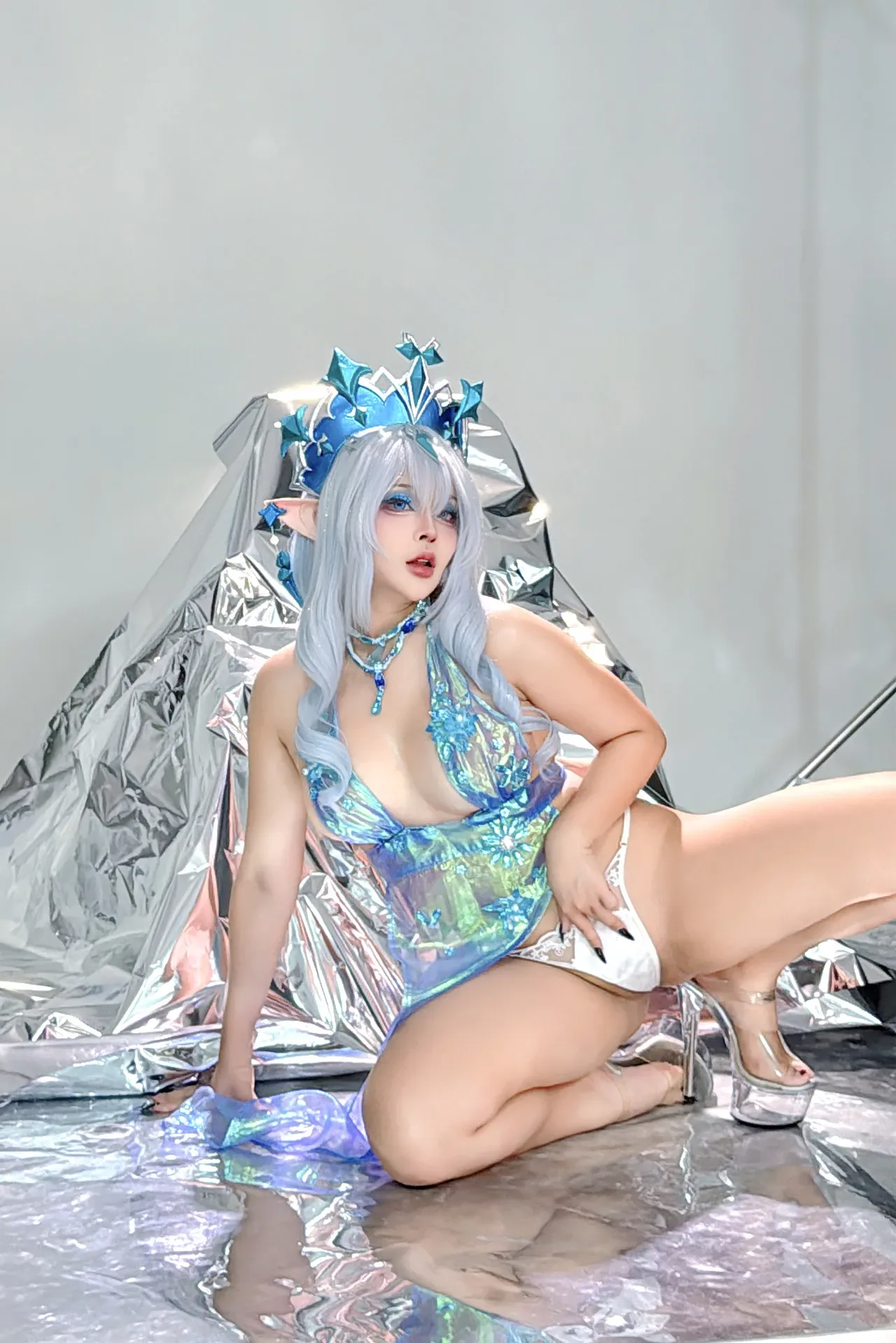 Sayo Momo - Tsaritsa 氷の女皇 Empress of Ice ❄️ Genshin Impact ❄️ 101P - 第 88 张写真