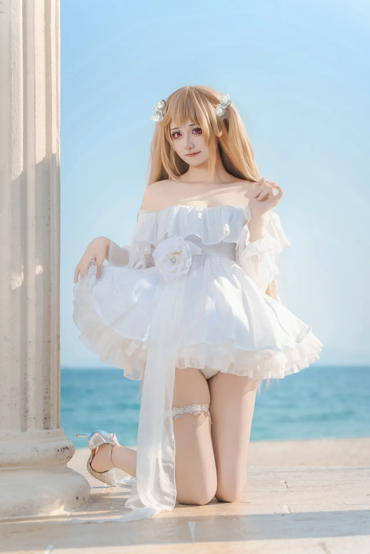十悲伤小木十 - 碧蓝航线 安克雷奇 誓约礼服 22P - 第 2 张写真