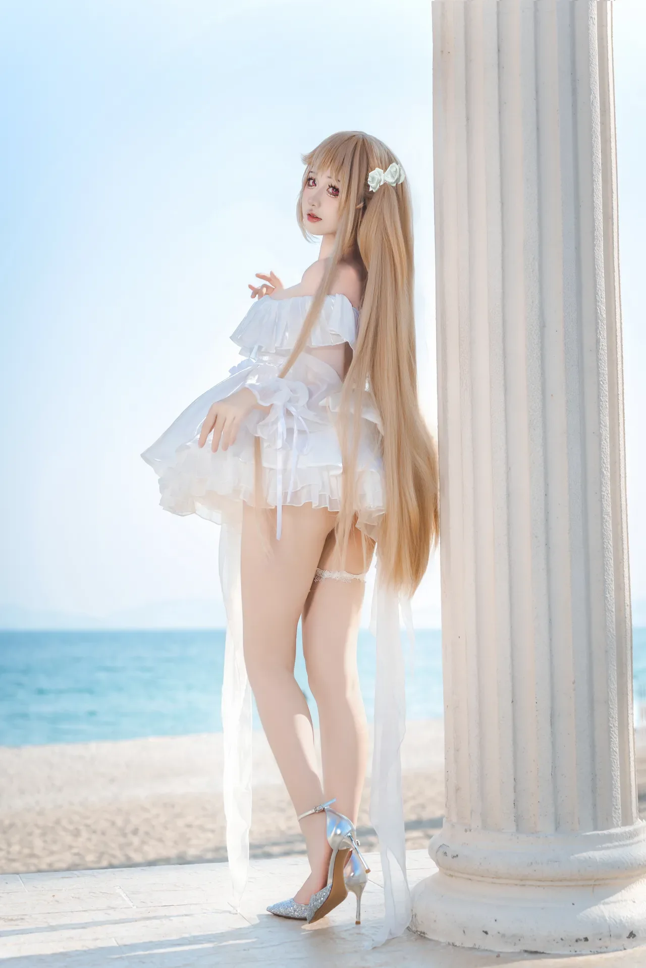 十悲伤小木十 - 碧蓝航线 安克雷奇 誓约礼服 22P - 第 4 张写真
