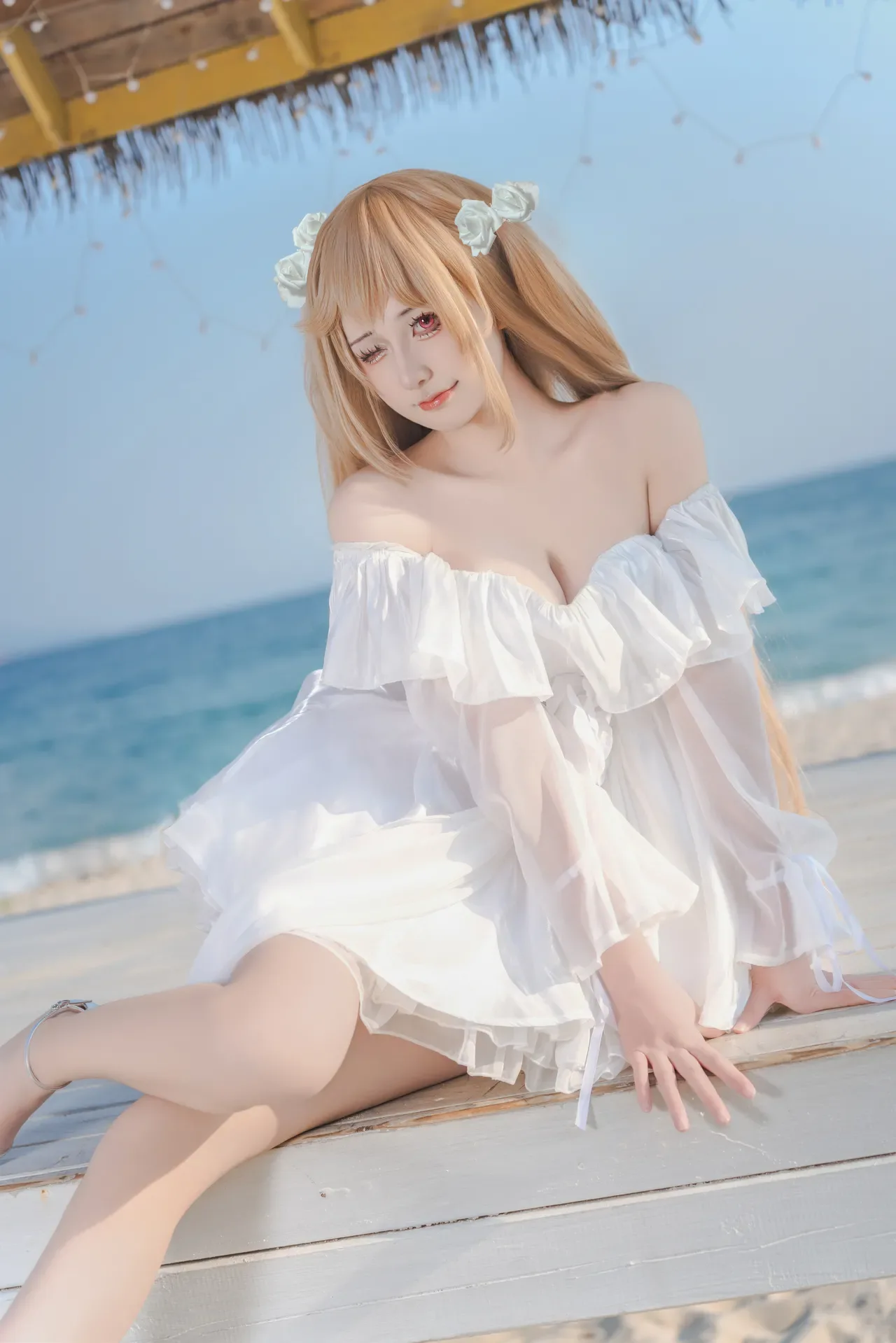 十悲伤小木十 - 碧蓝航线 安克雷奇 誓约礼服 22P - 第 11 张写真