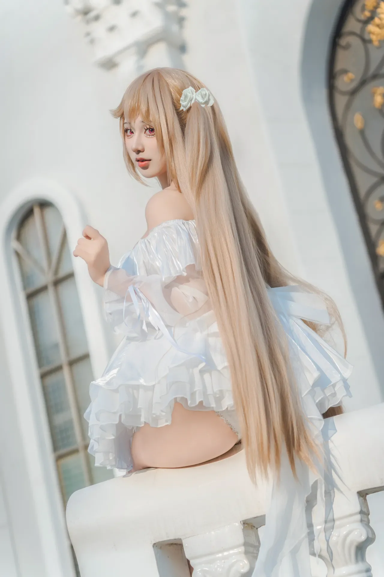 十悲伤小木十 - 碧蓝航线 安克雷奇 誓约礼服 22P - 第 13 张写真