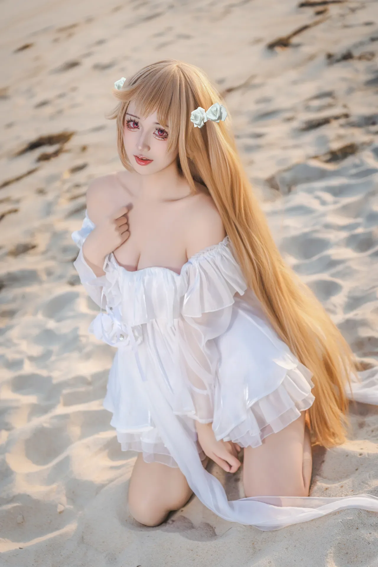 十悲伤小木十 - 碧蓝航线 安克雷奇 誓约礼服 22P - 第 21 张写真