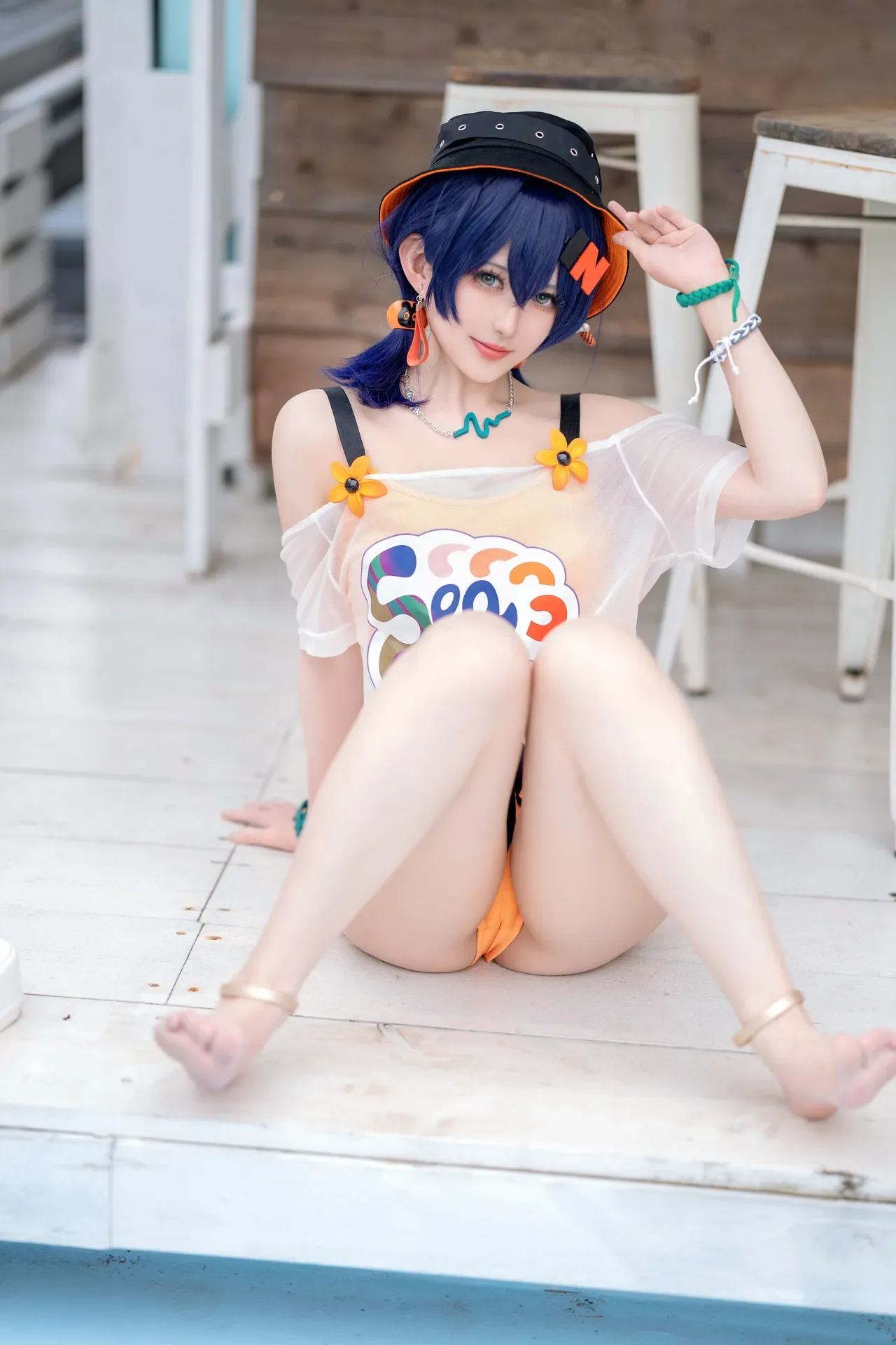 溯兮sukki - 绝区零 铃 泳装 26P - 第 2 张写真