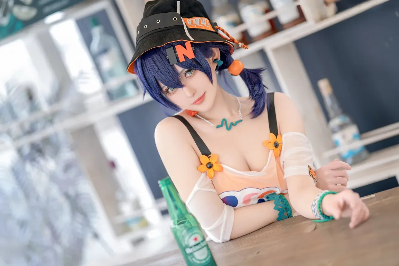 溯兮sukki - 绝区零 铃 泳装 26P - 第 7 张写真
