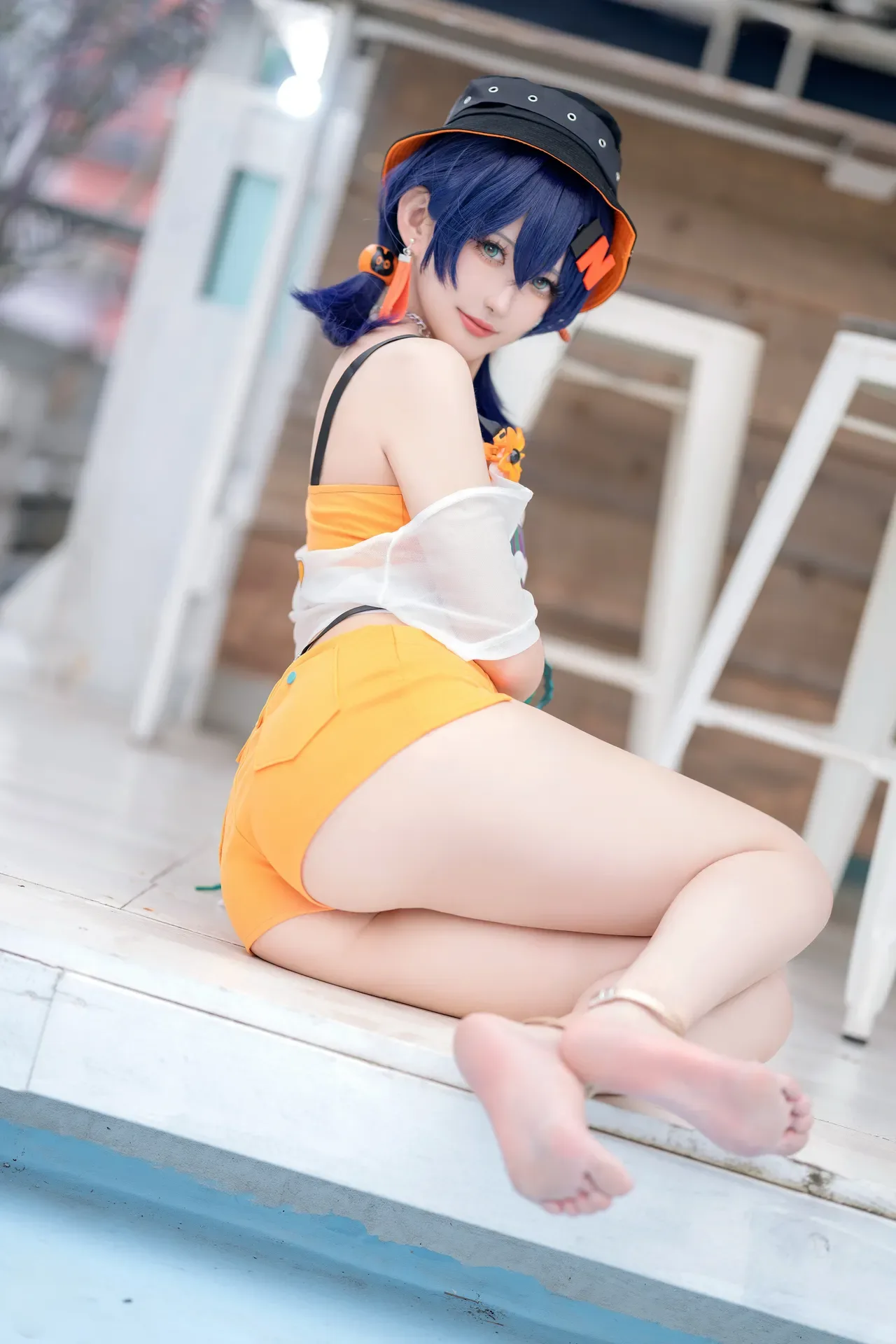 溯兮sukki - 绝区零 铃 泳装 26P - 第 8 张写真