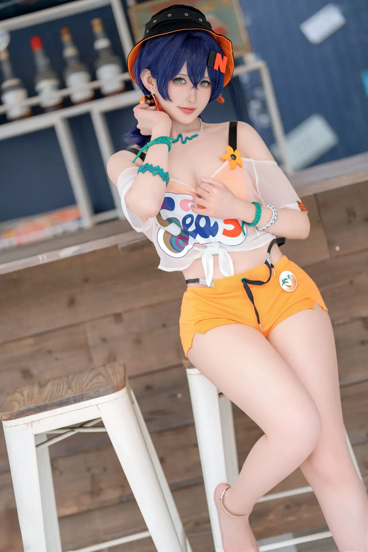 溯兮sukki - 绝区零 铃 泳装 26P - 第 20 张写真