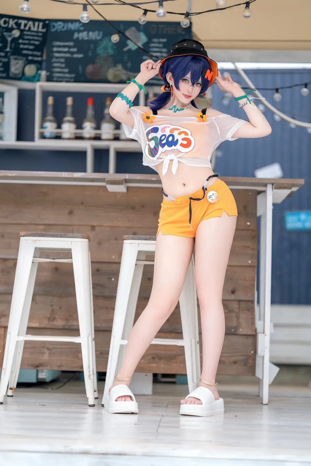 溯兮sukki - 绝区零 铃 泳装 26P - 第 21 张写真