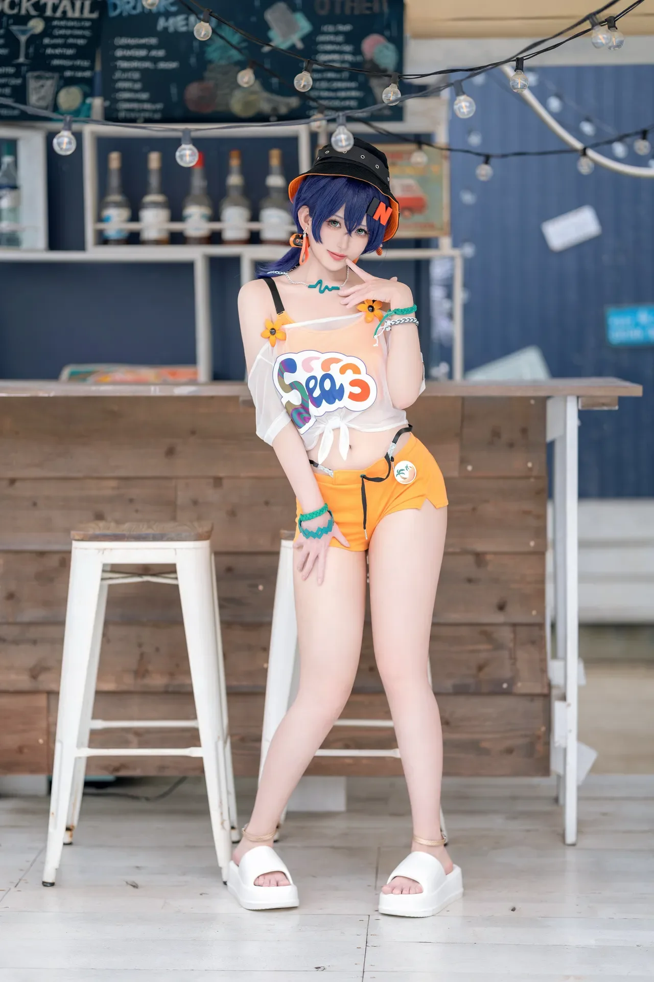 溯兮sukki - 绝区零 铃 泳装 26P - 第 22 张写真