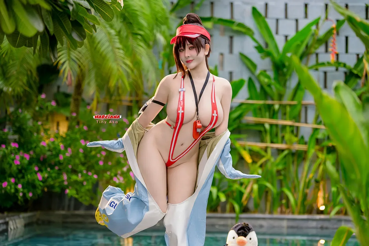 Tiny Asa アサ - Marciana Marine Study – NIKKE 62P - 第 5 张写真
