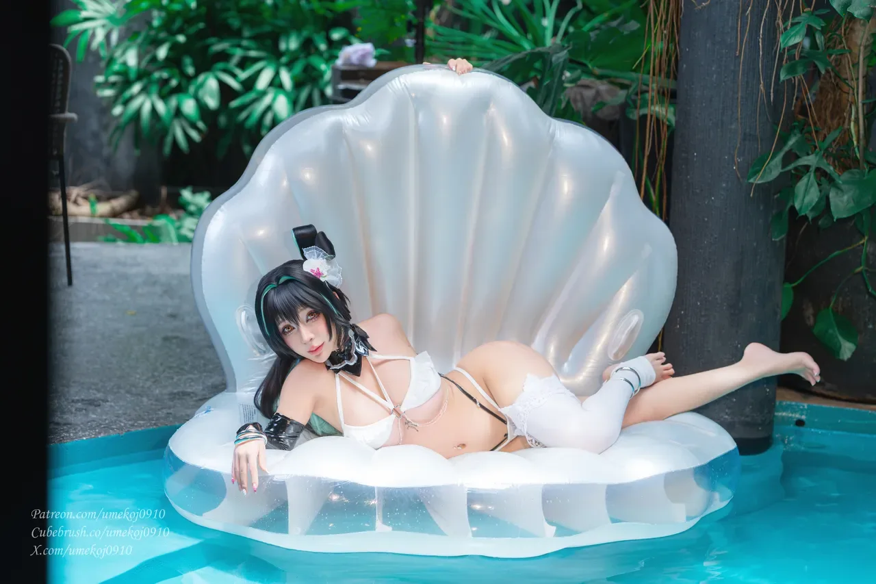 Umeko J - Little Mermaid – NIKKE 90P - 第 27 张写真