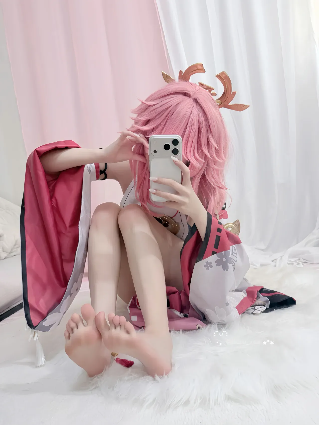 Yae Miko🔞🩷 (Patreon)-KURU 쿠루 26P - 第 8 张写真
