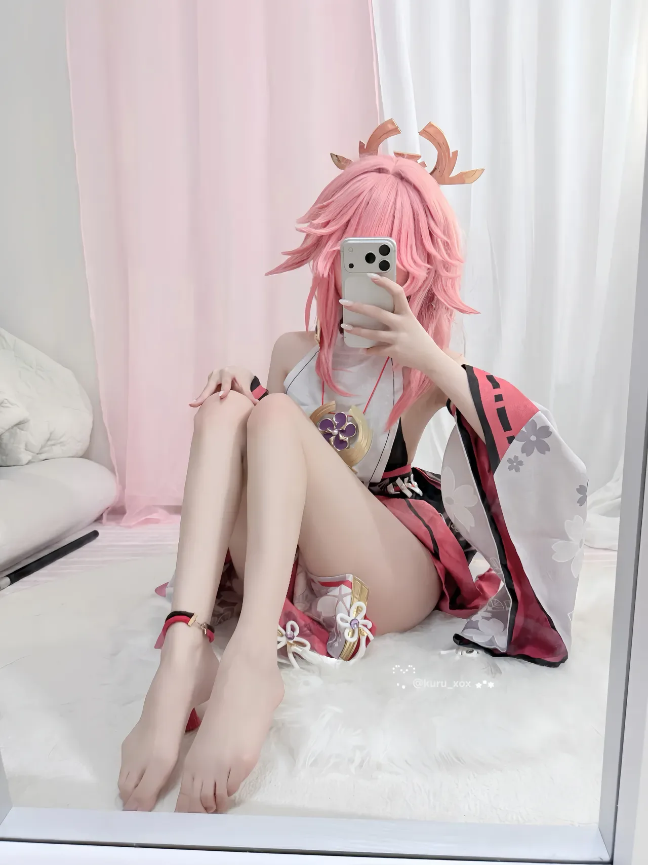 Yae Miko🔞🩷 (Patreon)-KURU 쿠루 26P - 第 11 张写真