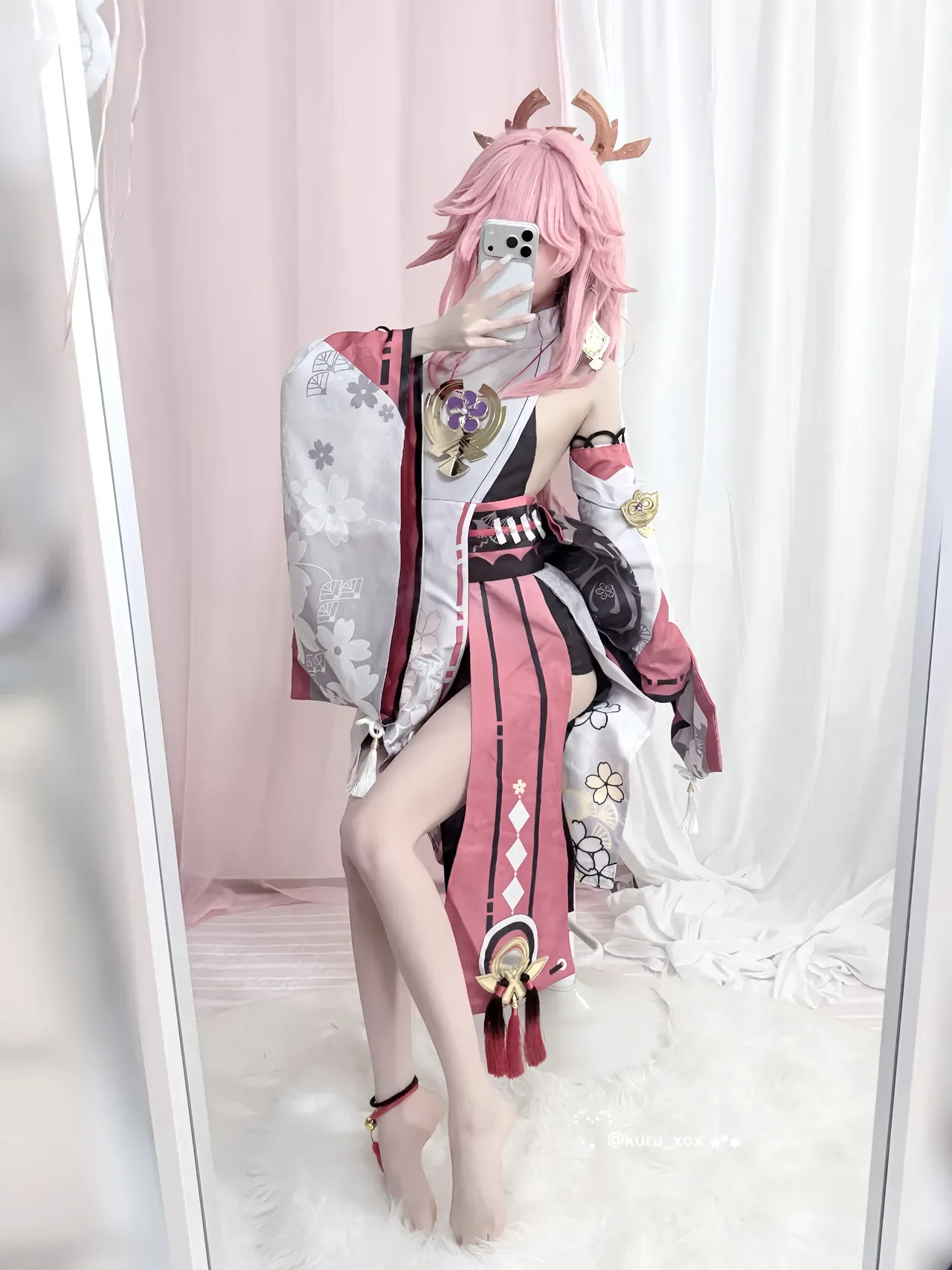 Yae Miko🔞🩷 (Patreon)-KURU 쿠루 26P - 第 12 张写真