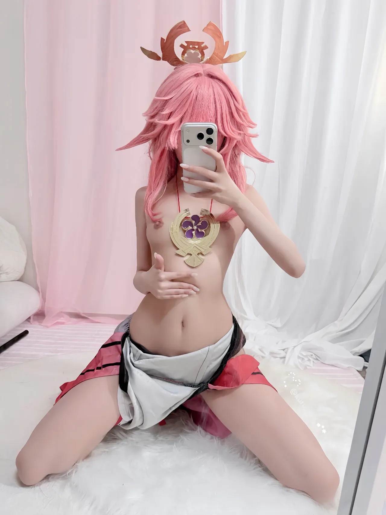 Yae Miko🔞🩷 (Patreon)-KURU 쿠루 26P - 第 20 张写真
