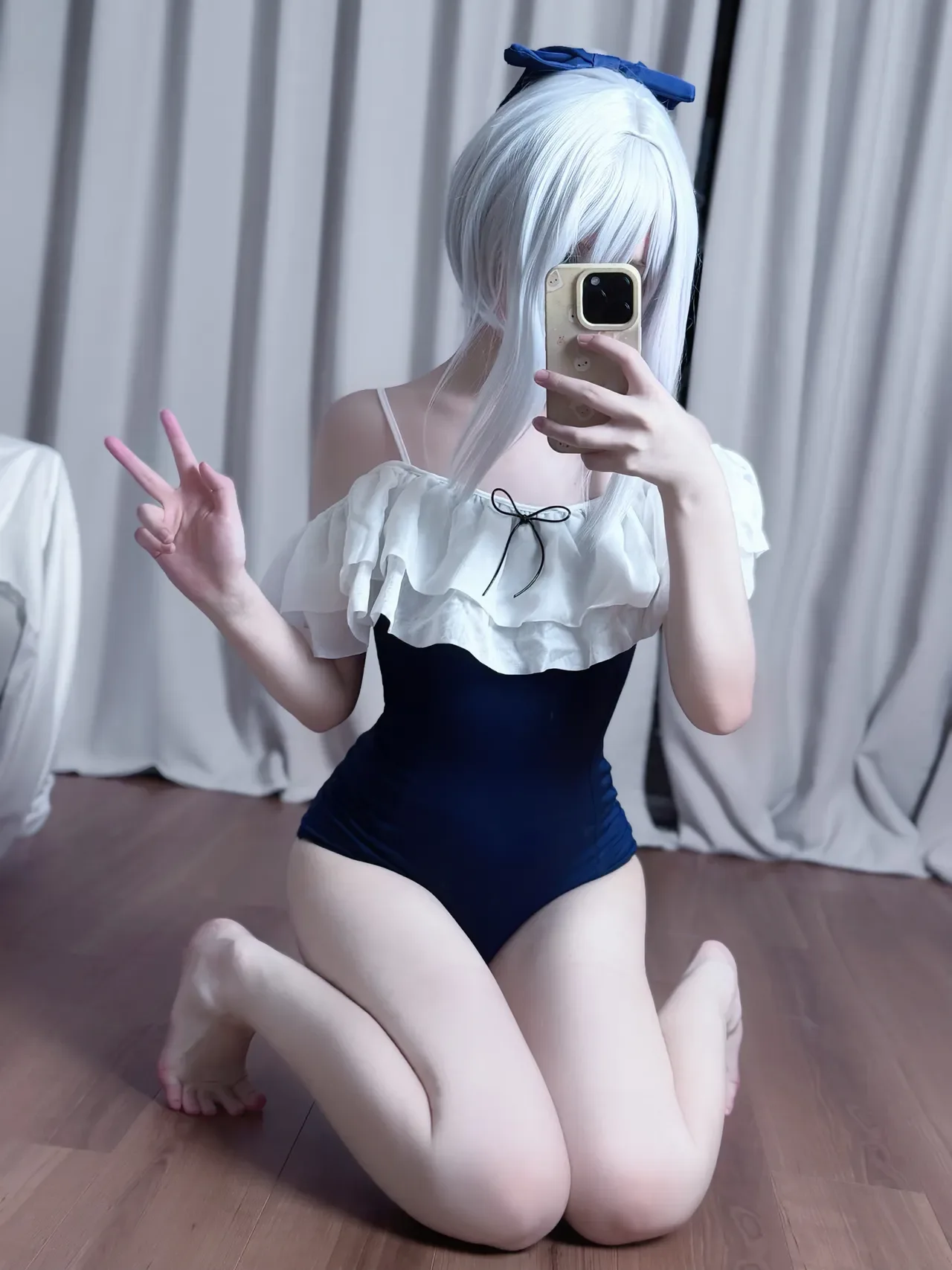 幼愛Youmeko - 蔚蓝档案 月雪宫子 35P - 第 2 张写真