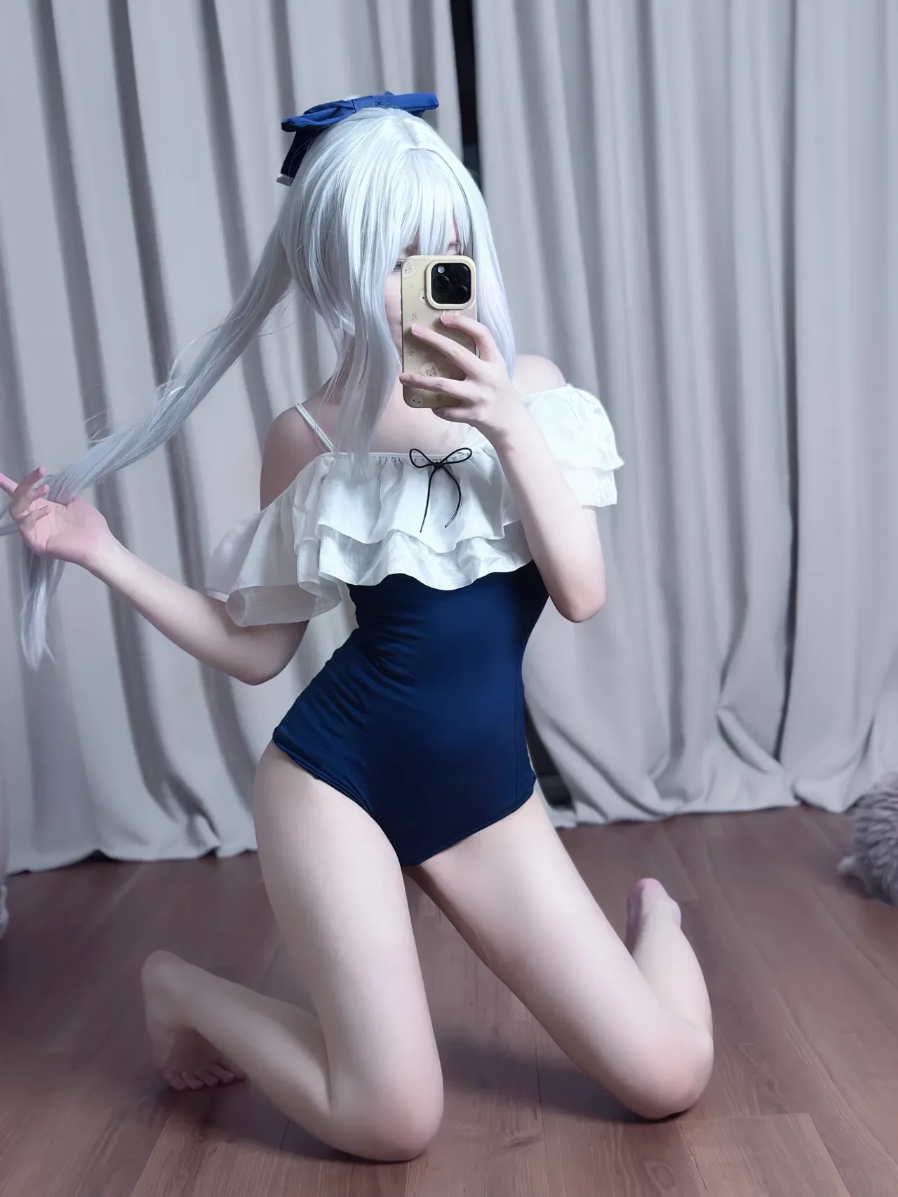 幼愛Youmeko - 蔚蓝档案 月雪宫子 35P - 第 3 张写真