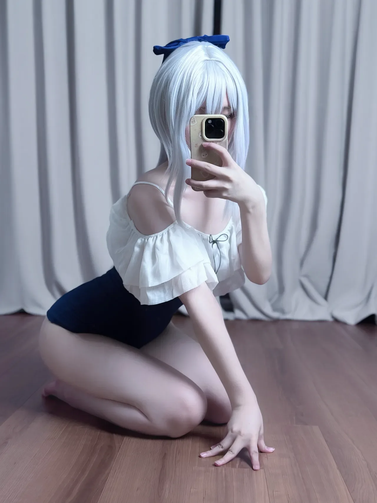 幼愛Youmeko - 蔚蓝档案 月雪宫子 35P - 第 4 张写真
