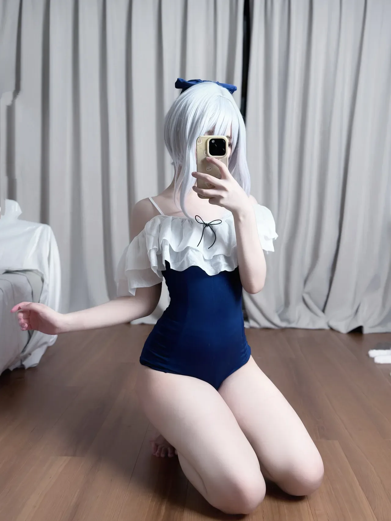 幼愛Youmeko - 蔚蓝档案 月雪宫子 35P - 第 5 张写真