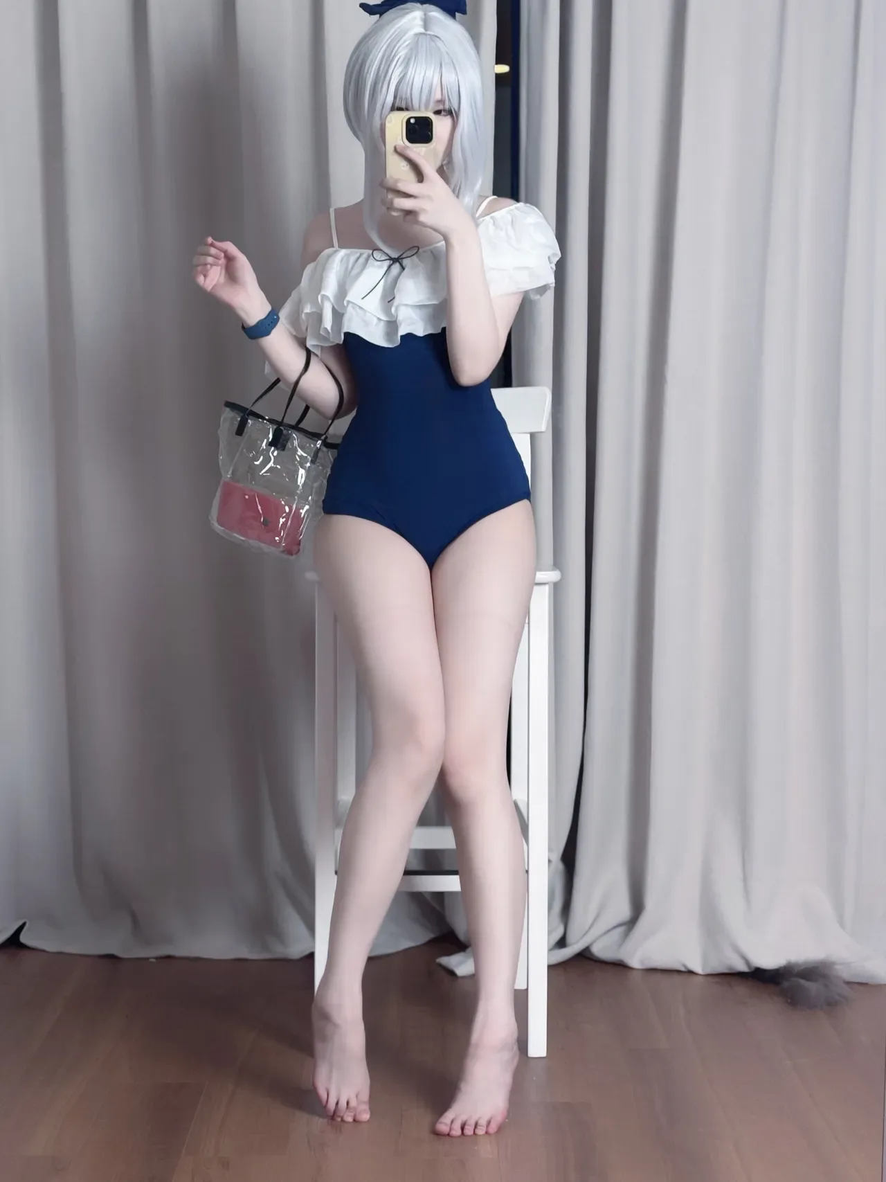 幼愛Youmeko - 蔚蓝档案 月雪宫子 35P - 第 9 张写真