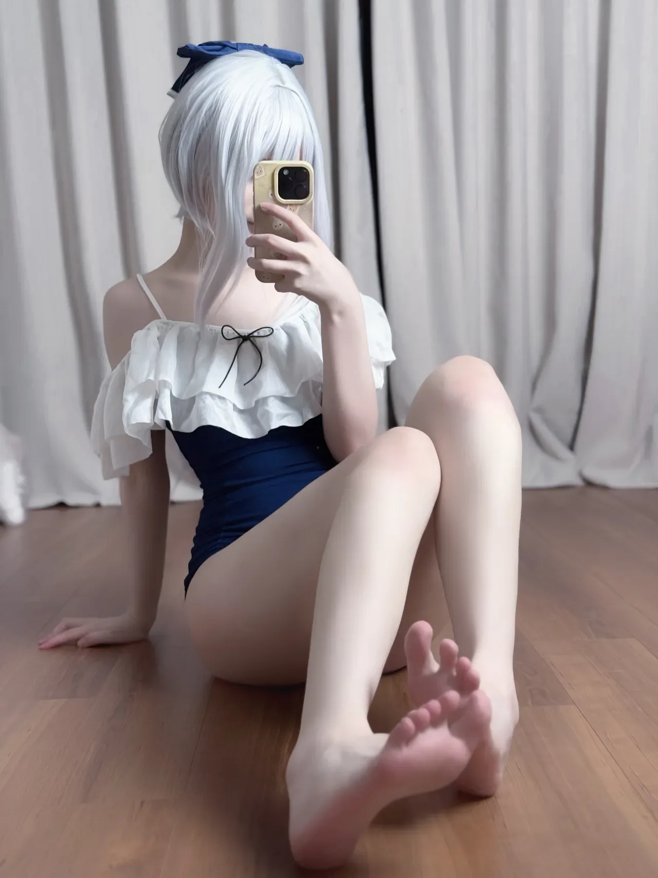 幼愛Youmeko - 蔚蓝档案 月雪宫子 35P - 第 10 张写真