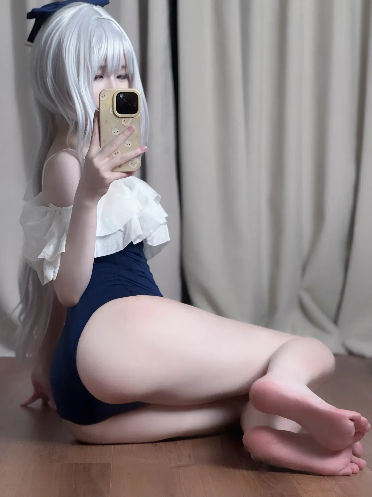 幼愛Youmeko - 蔚蓝档案 月雪宫子 35P - 第 11 张写真