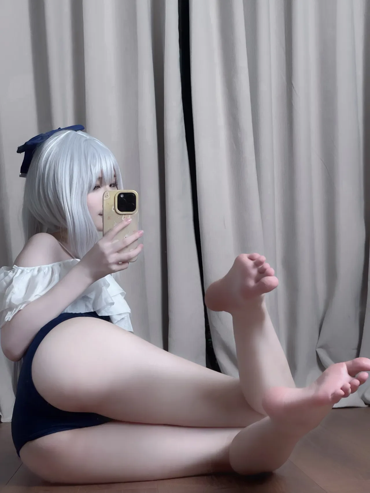 幼愛Youmeko - 蔚蓝档案 月雪宫子 35P - 第 13 张写真