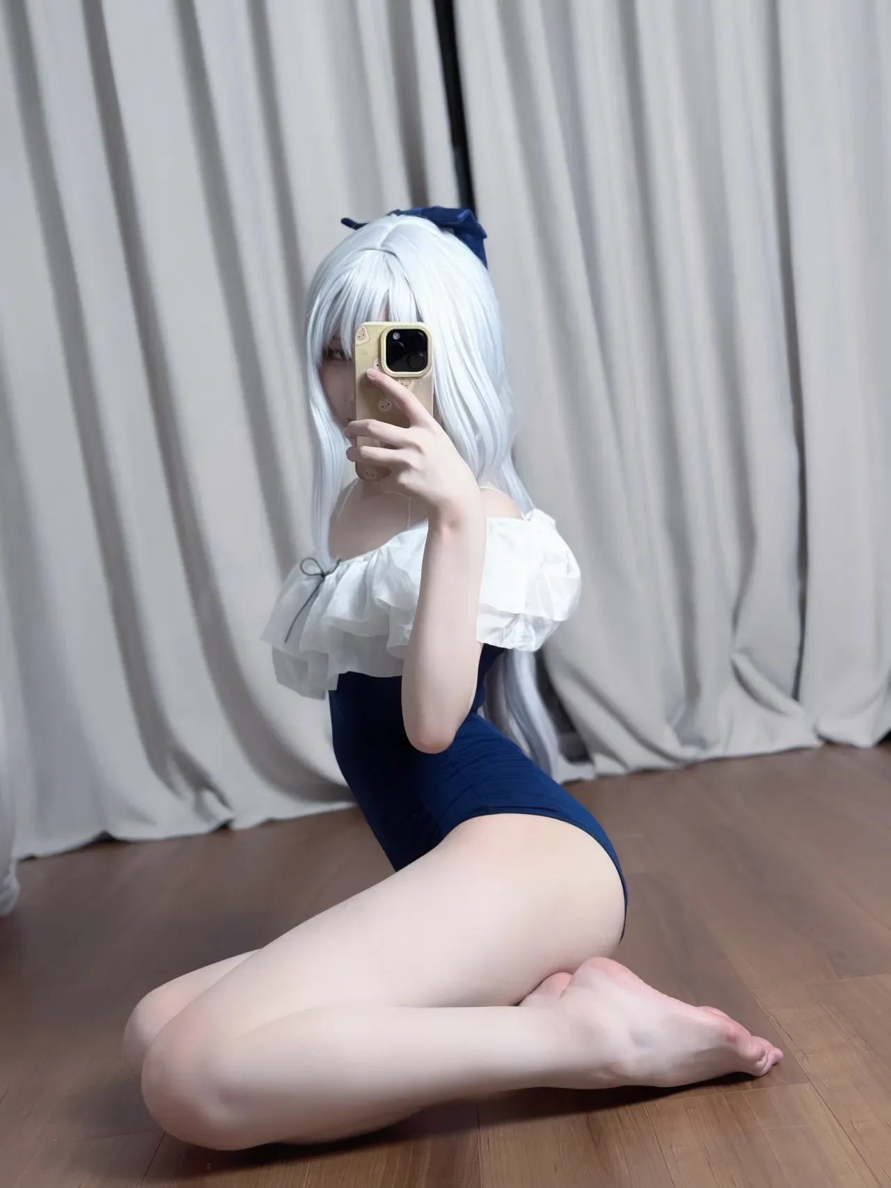 幼愛Youmeko - 蔚蓝档案 月雪宫子 35P - 第 18 张写真