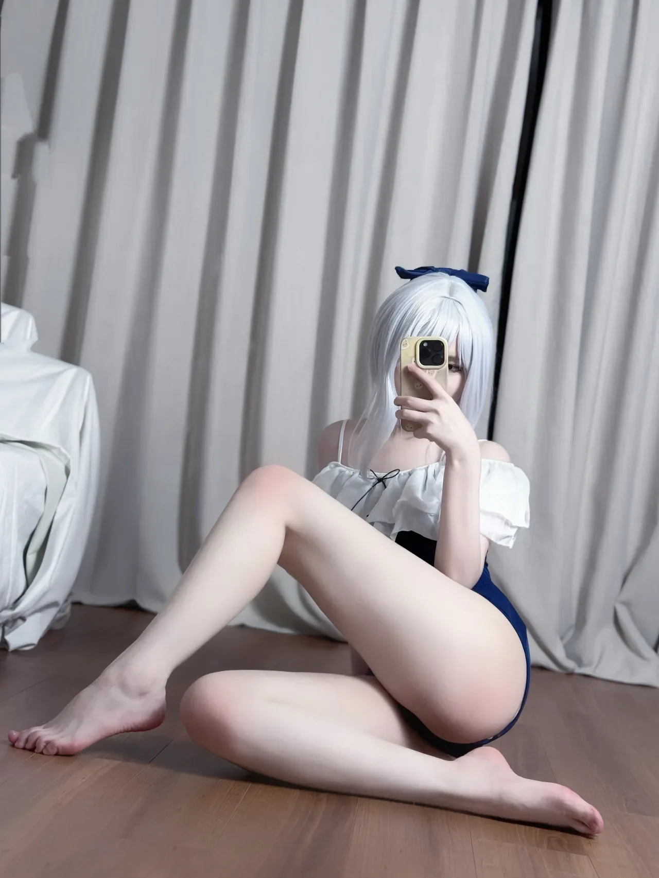 幼愛Youmeko - 蔚蓝档案 月雪宫子 35P - 第 21 张写真